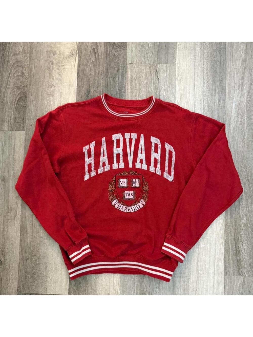 Harvard University red cotton sweatshirt , size M #university #collegiate